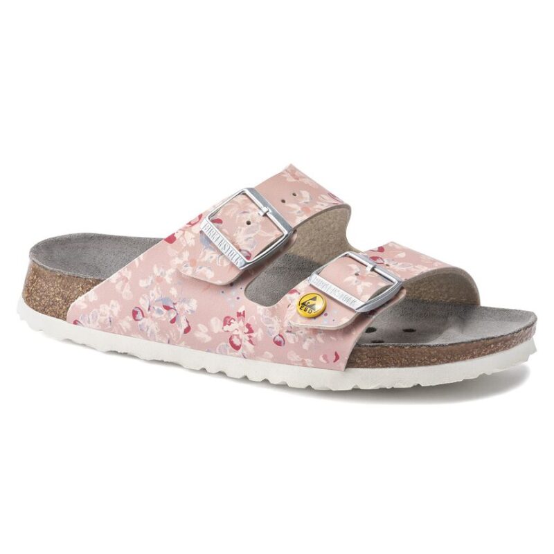 BIRKENSTOCK Arizona ESD Flower Field Rose