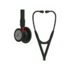 Buy Littmann Cardiology IV Stethoscope 6200, Black Edition, Black Tube, Red Stem