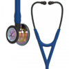 Buy Littmann Cardiology IV Stethoscope 6242, High Polish Rainbow Edition, Navy Blue Tube, Black Stem