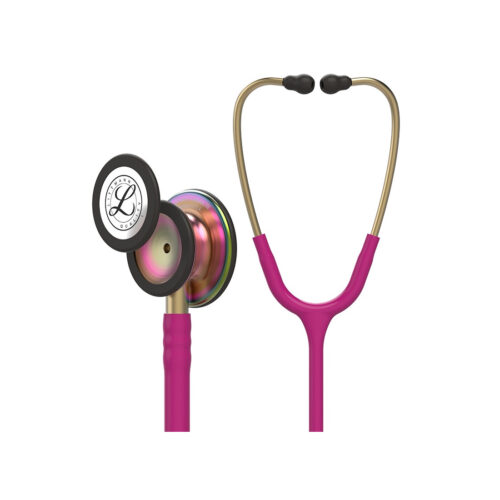 Buy Littmann Classic III Stethoscope 5806 Special Edition Chestpiece in Rainbow Finish Raspberry Tube